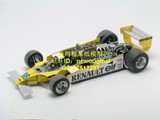 【新翔精品纸模型】F1赛车 1980年雷诺Renault RE-20汽车模型