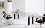 高档办公家具办公桌板式办公会议桌钢木结构桌子简约现代特价直销