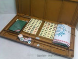 旅游麻将六合一 便携式 迷你麻将雕刻 买大小 麻雀 折叠桌