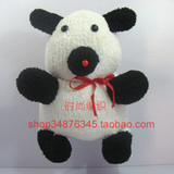 【时尚编织】熊猫抱枕/手工抱枕/针织抱枕/毛线抱枕