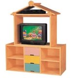 旺丰教具 儿童电视机柜 玩具柜-储物柜-电视柜
