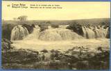 瀑布、桥和灯塔XP125－比属刚果1910瀑布邮资片