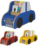 早教幼儿园书柜 小汽车造型组合卡通书架 玩具整理柜(不含篮子)*