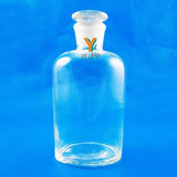 白细口瓶 500ml、白小口瓶、透明试剂瓶 磨砂口玻璃瓶