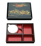 豫禾日式便当盒 商务套餐盒 寿司盒快餐饭盒餐盒通过SGS卫生检测