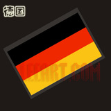 0612汽车贴纸拉花MINI反光贴德国国旗贴个性改装车门车尾贴特价