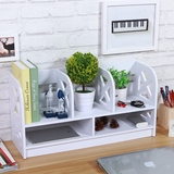 桌上书架简易桌面置物架创意学生儿童宿舍小书柜办公桌收纳储物架