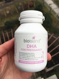 现货澳洲Bio island 海藻油DHA 孕妇孕期备孕专用 补脑补眼 60粒