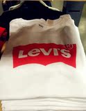 美国代购  levi‘s 李维斯 LOGO  女士T恤 情侣款 拼邮