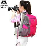 新款休闲时尚双肩摄影包防水面料单反相机包超轻登山旅行正品背包