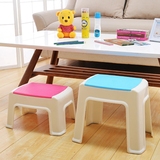 塑料小凳子创意儿童小板凳宝宝矮凳浴室凳加厚家用成人换鞋凳方凳