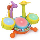 俏娃宝贝架子鼓 儿童架子鼓玩具敲打鼓玩具益智儿童拍拍鼓3-6岁