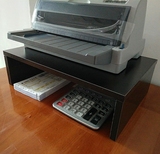 简约打印机架子办公桌面置物收纳快递单架电脑显示器增高架移动架