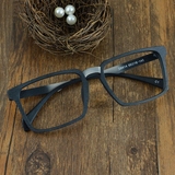 大框近视眼镜复古木质眼镜框九十全框眼睛框镜架男板材女款潮黑框