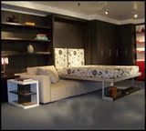 上海定制隐形床沙发款组合隐形床壁柜床收纳床折叠床创意功能家具