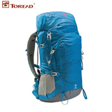探路者户外装备38升双肩背包男女款徒步包登山包旅游包TEBC90009
