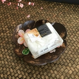 特价泰国椰壳手工皂盒彩绘椰子壳香皂盒托沥水肥皂盒精油透明皂盒