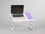 森之光笔记本电脑桌 折叠电脑桌 便携电脑桌 床上电脑桌可调