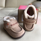 mikihouse 日本代购宝宝冬保暖一段学步鞋日本制