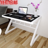 特价包邮创意电脑桌台式家用时尚Z型书桌卧室写字台学习桌可定制