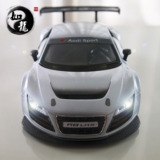 铝合金汽车模型奥迪R8超级跑车专业赛车仿真收藏玩具摆件改装车模