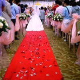 结婚用品批发 婚礼一次性红地毯 开业庆典无纺布红毯 婚庆红地毯