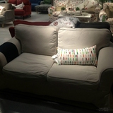 宜家家居代购IKEA爱克托欧式双人布艺休闲沙发客厅沙发创意 正品