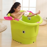 儿童沐浴桶超大号加厚保温塑料洗澡桶婴儿新生儿洗浴盆宝宝泡澡桶