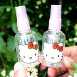 50ML小喷瓶Kitty可爱化妆水香水喷雾瓶透明旅行补水分装瓶小喷壶
