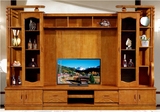 实木电视柜 电视背景墙柜 厅柜 背景柜 电视墙柜 客厅组合电视柜