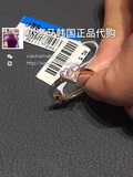 小海马韩国正品代购Tiffany蒂芙尼18K玫瑰金心形带钻戒指视频带票