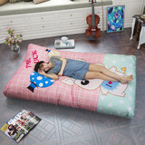 日式懒人小沙发床卡通榻榻米单人加厚床垫长方形可爱创意卧室地铺