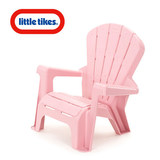 Little tikes小泰克田园椅儿童塑料靠背坐椅餐椅宝宝过家家小板凳