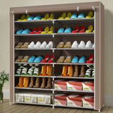 索尔诺 简约现代 防尘 拆装 简易 单门 鞋架 抽象图案 特价 鞋柜