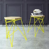 铁艺创意家具餐椅休闲椅 简约金属椅现代设计师椅子