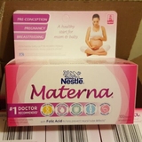 2个包直邮加拿大雀巢Materna玛特纳复合维生素100片孕妇多维 叶酸