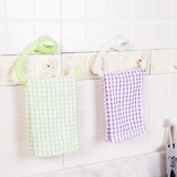 日本进口创意卫生间毛巾架吸壁挂钩强力吸盘式毛巾架浴室置物挂架