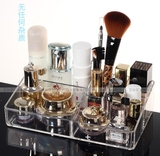 透明新品韩国彩妆整理盒子化妆品收纳盒塑料 梳妆台桌面亚克力盒