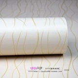 PVC大气现代简约条纹自粘壁纸欧式客厅卧室书房背景墙纸10米包邮