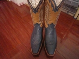 托尼拉玛美国西部牛仔靴8.8新TONY LAMA