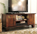 厂家直销实木家具定制美式实木转角电视柜定做全实木转角柜订制