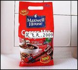韩国进口 Maxwell麦斯威尔咖啡100条 原味特浓 三合一速溶咖啡