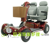 台湾必翔进口电动轮椅 老年人残疾人代步车 豪华双人座 889DXD
