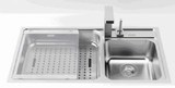 弗兰卡水槽套餐正品厨房水槽厨盆卡斯特不锈钢水槽双槽KTX620双盆