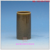 景德镇陶瓷 瓷器 仿古瓷 茶叶末釉 单色釉 笔筒 工艺品 摆件 S12