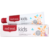 新西兰进口Red Seal红印儿童专用牙膏 天然草本精华 不加氟可吞咽