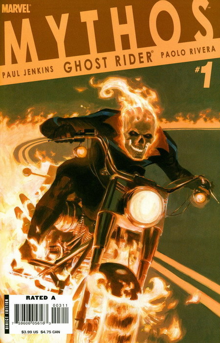 欧美漫画 恶灵骑士全1册〔mythos ghost rider〕