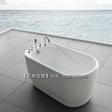 小浴缸/1.2米独立浴缸 亚克力/内带坐凳可定制颜色按摩浴缸/3301