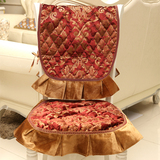 欧式椅垫坐垫红色餐椅垫 高档加厚婚庆定做 椅子垫坐垫布艺时尚