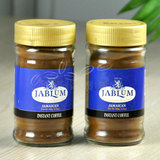 JABLUM原装 100%纯正牙买加蓝山速溶咖啡100克 黑咖啡粉 2瓶包邮